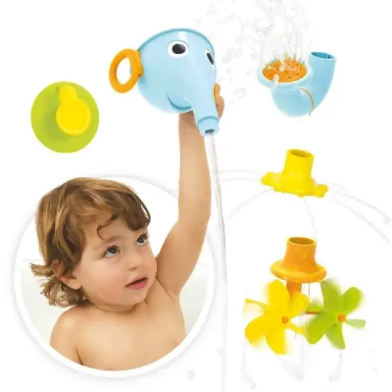 Yookidoo FunElefun Fill 'N' Sprinkle Bath Toy - Blue image {2}