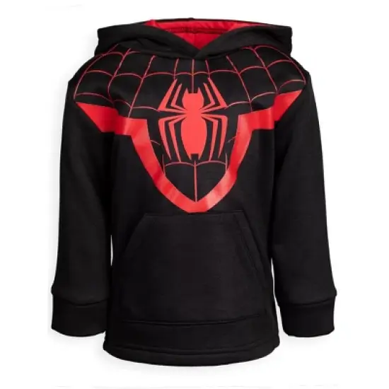 Marvel Avengers Hulk Miles Morales Spider-Man Athletic Cosplay Hoodie Toddler to Big Kid image {8}