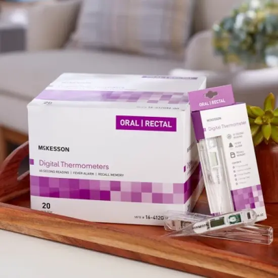 McKesson Digital Thermometer, Oral or Rectal image {2}