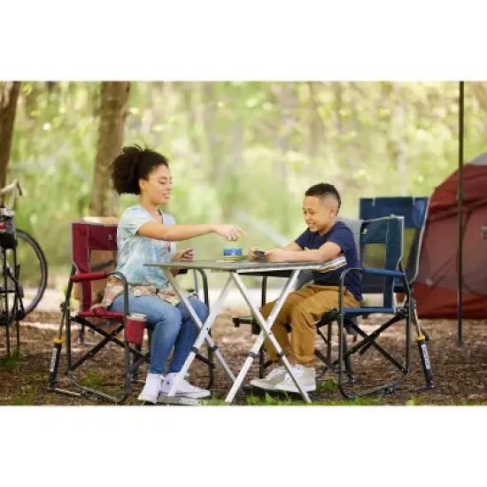 GCI Outdoor Compact Aluminum Portable Folding Camp Table - Black image {3}