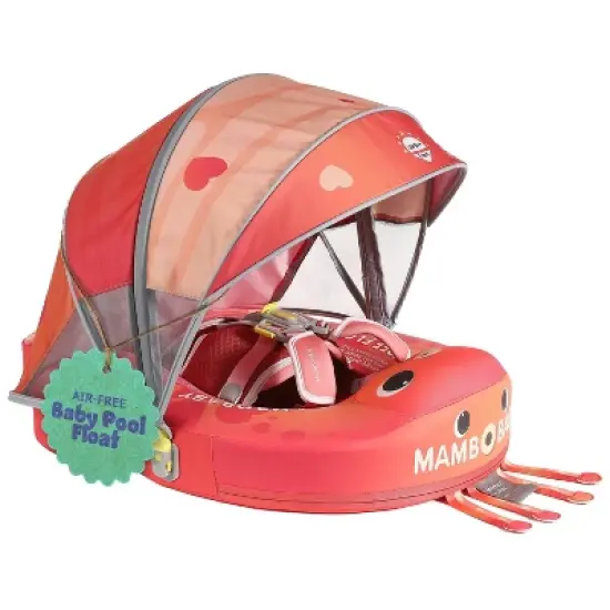 Mambobaby Sunny Navigator Baby Pool Float with Canopy image {18}