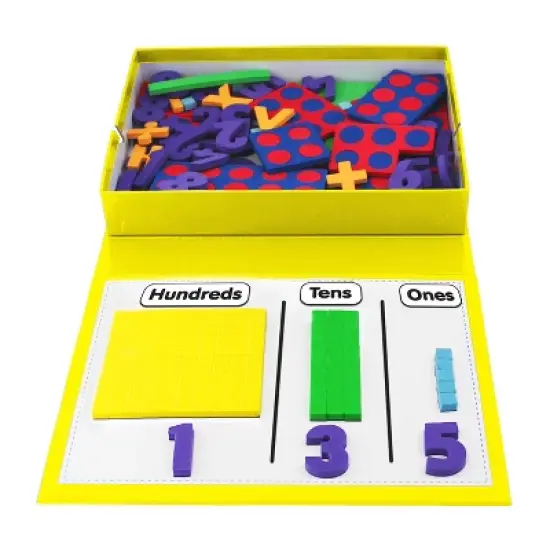 Junior Learning Rainbow Numbers Magnetic Numbers, 155 Pieces image {3}