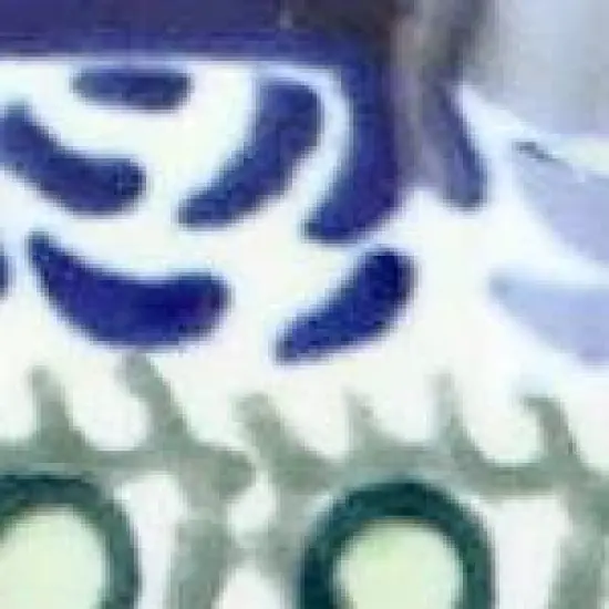 Blue Rose Polish Pottery 1281 Zaklady Rectangular Serving Dish image {2}