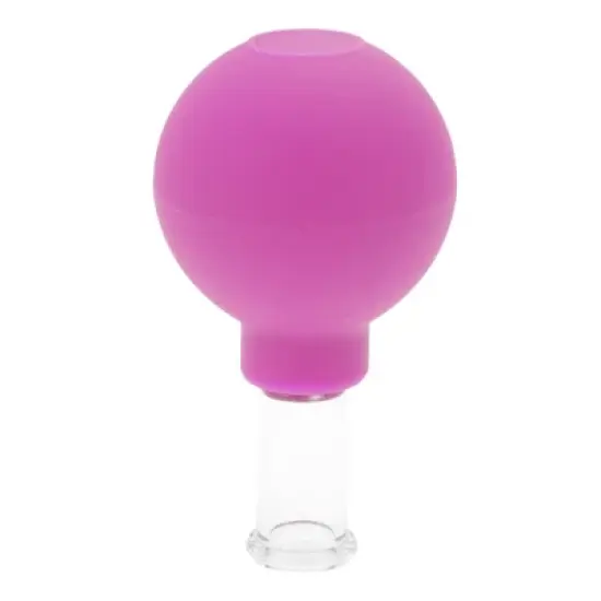 Unique Bargains Convenient Cupping Facial Tool Purple 1 Pc image {5}