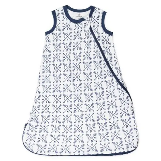 Organic Cotton Interlock Wearable Blanket - All Seasons - Compass image {2}