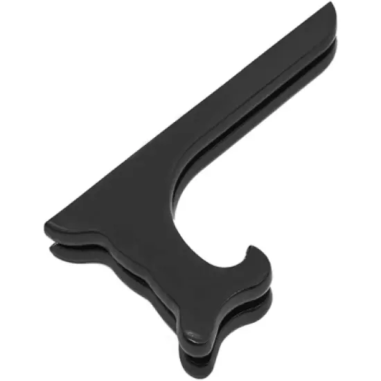 Juvale 6-Pack Small Wooden Plate Stands for Display 6 Inch, Picture Easels for Desk, Tabletop, Arts and Crafts, DIY Projects, Black image {3}