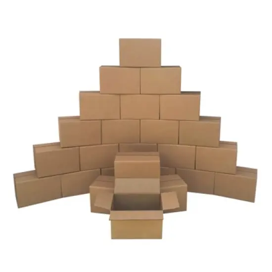UOFFICE Bulk Pack of  50 Corrugated Boxes 16" x 12" x 10" image {6}