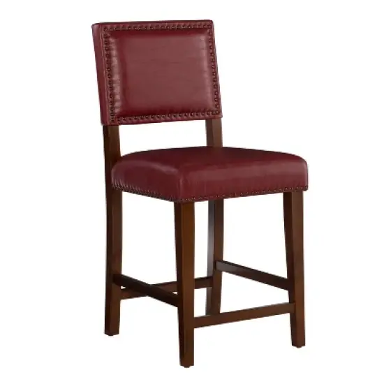 24" Brook Counter Height Barstool - Linon image {10}
