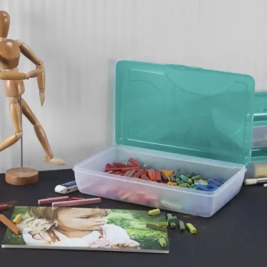 Sterilite 17296W06 Multipurpose Storage Supply Box w/ Lid image {3}