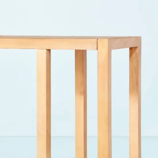 Wood Frame Rectangular C Table - Natural - Hearth & Hand&trade; with Magnolia image {3}