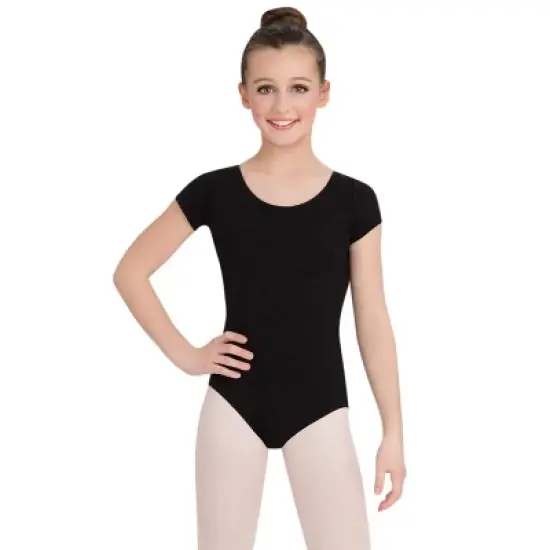 Capezio Classics Short Sleeve Leotard - Girls image {2}