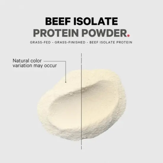 Codeage Grass-Fed Beef Isolate Protein Powder Supplement, 20 Amino Acids, Collagen-Rich - 26.45 oz image {11}