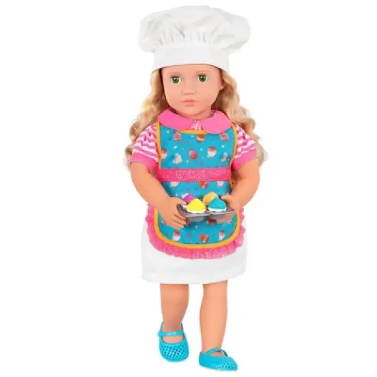 Our Generation Jenny with Storybook & Accessories 18" Posable Baking Doll image {2}