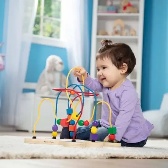 Melissa & Doug Classic Bead Maze - Wooden Educational Toy image {5}