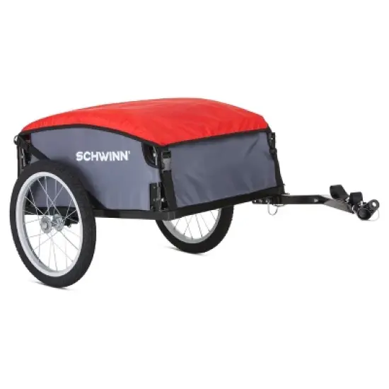 Schwinn Daytripper Cargo Trailer - Red/Gray image {1}