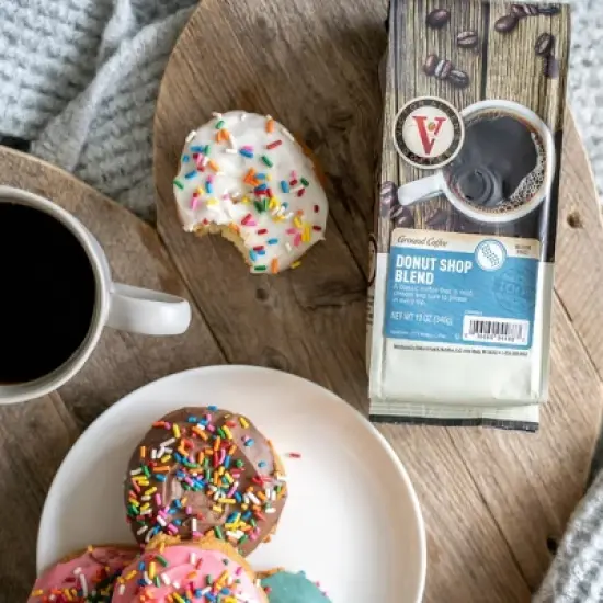 Victor Allen's Coffee Donut Shop Blend, Medium Roast, Ground Coffee, 6 Pack - 12oz Bags image {4}