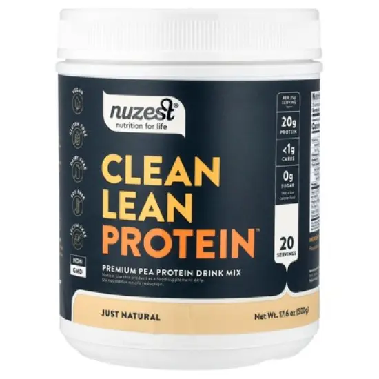 Nuzest Clean Lean Protein&trade;, Just Natural, 17.6 oz (500 g) image {4}