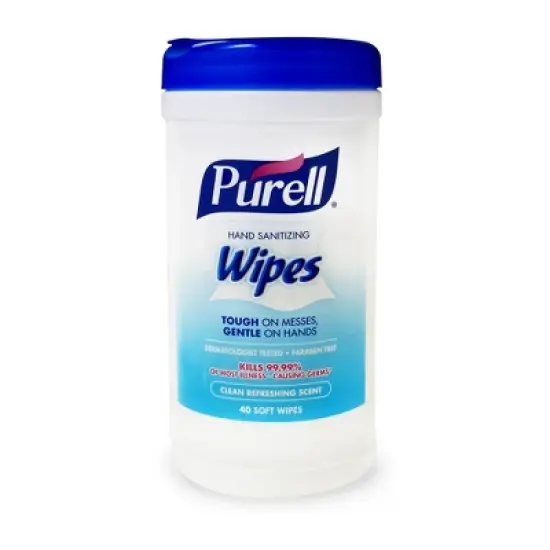 Purell Canister Wipes Refreshing Hand Sanitizer - Fresh Scent - 40ct image {4}