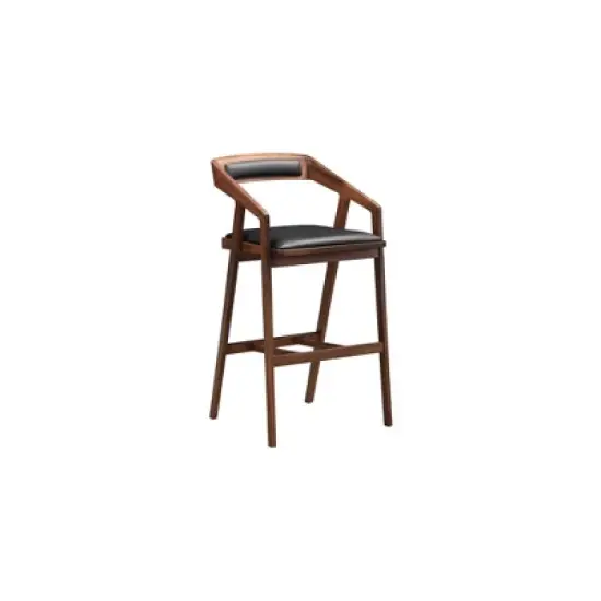 Amador Barstool Black - Alder Bay image {1}