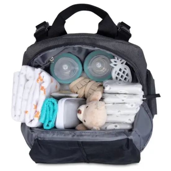 Eddie Bauer Rocky Back Pack Diaper Bag - Gray image {2}