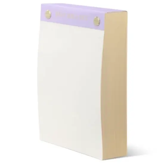 Wit & Delight Purple Desktop Notepad with Holder image {4}