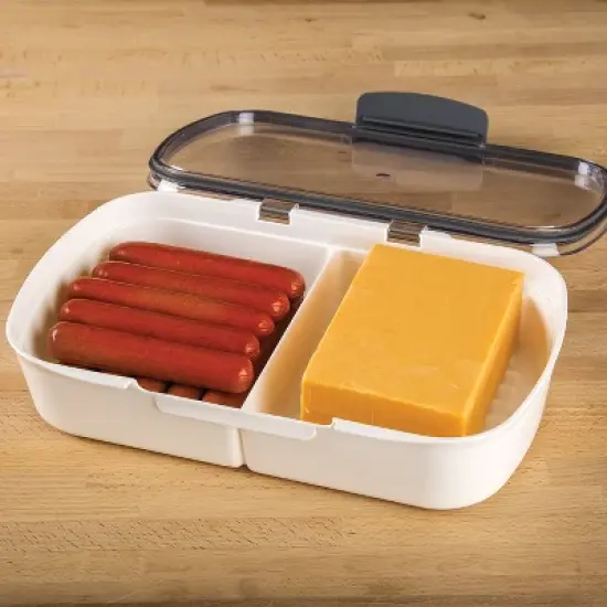 Progressive Prepworks Split Deli ProKeeper Storage Container with Air Tight Lid image {4}