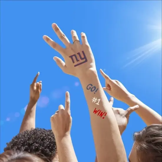 NFL New York Giants Temporary Tattoo Marker - 3pk image {2}
