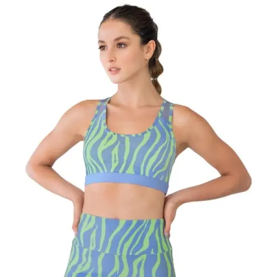 Leonisa  Quick-Dry Racerback Sports Bra - image {9}