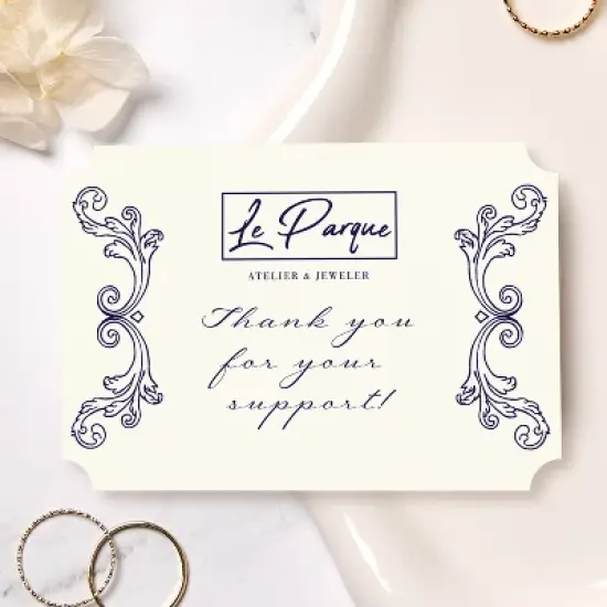 Avery Matte Ivory Postcards, 3-1/2" x 5" Rectangle Scalloped Edge image {3}