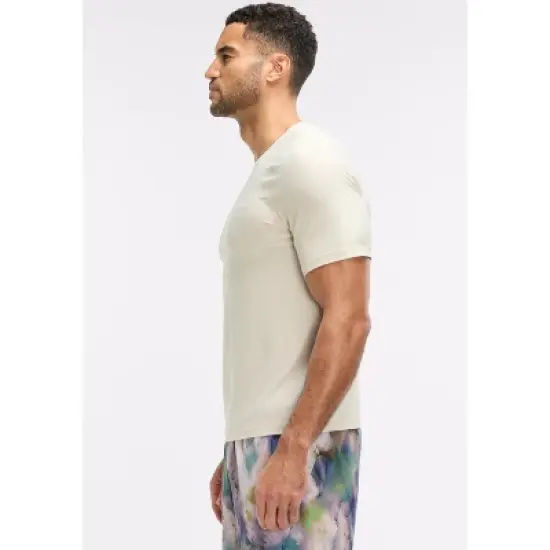 Peloton Men's Performance Short Sleeve, Oatmeal image {1}