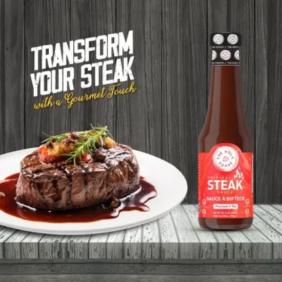HOLY SAUCE Steak Sauce 350g image {4}