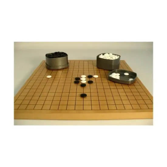 Go Set w/7mm Glass Stones Board Game image {1}