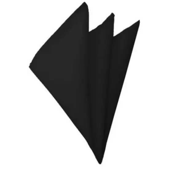 TheDapperTie - Men's Solid Color 10 Inch x 10 Inch Pocket Squares Handkerchief image {41}