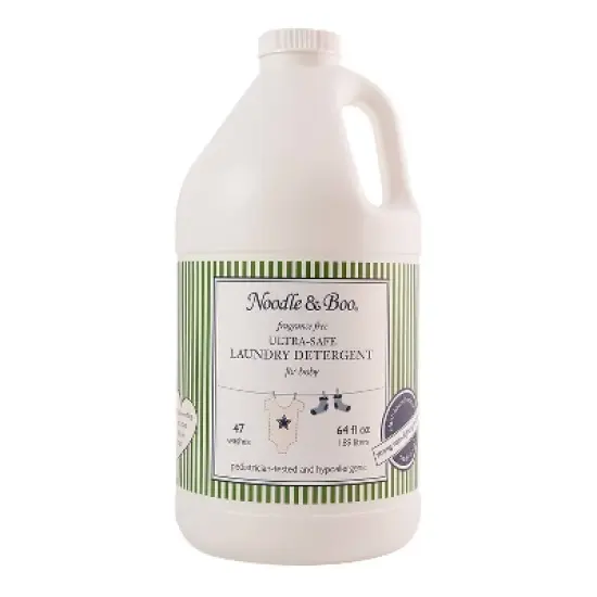 Noodle & Boo Liquid Ultra-Safe Newborn Baby Laundry Detergent for Sensitive Skin, Fragrance Free  - 64 fl oz image {4}