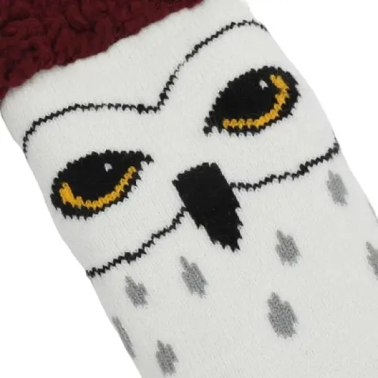 Harry Potter Big Face Hedwig Women's Quarter Crew Sock image {2}