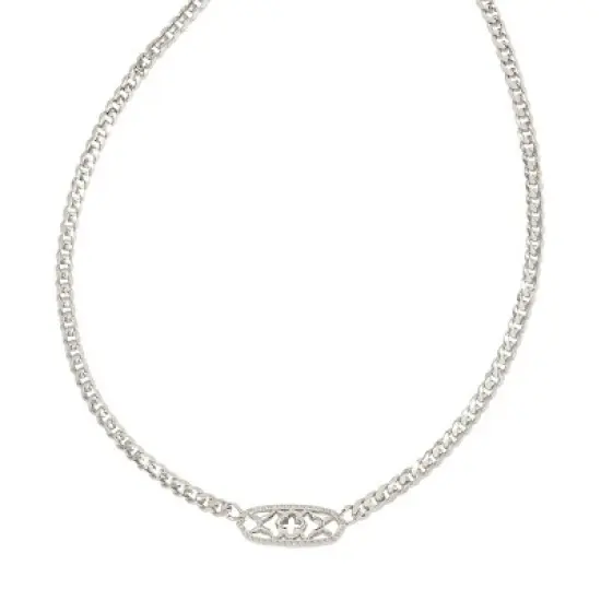 Kendra Scott Emma Filigree Curb Chain Pendant Necklace image {2}
