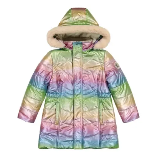 Andy & Evan  Toddler  Light Metallic Snorkle w/Cream Fur image {5}