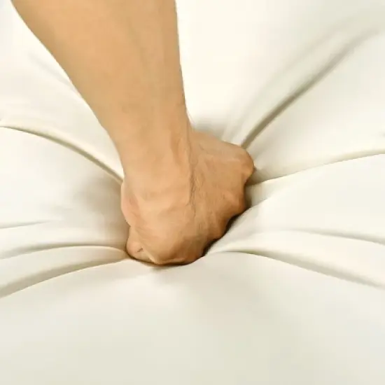 Outdoor Patio Rattan Canopy Daybed Sunbed with Curtain and Woven Rope Arm image {9}