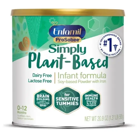 Enfamil Plant-Based Soy Powder Infant Formula - 20.9oz image {4}