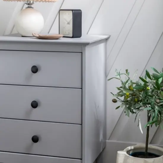 Stiva Classic Mid-Century Modern 3 Drawer Nightstand - Saracina Home image {9}