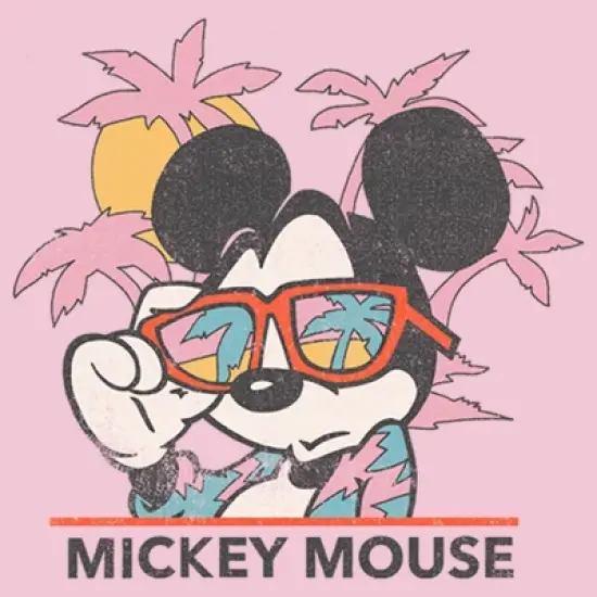 Girl's Mickey & Friends Beach Ready Mickey Mouse T-Shirt image {1}