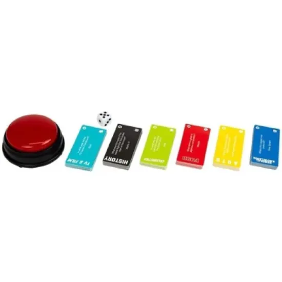 Professor Puzzle USA, Inc. The Big Buzz Off Trivia Party Game with Electronic Buzzer image {1}