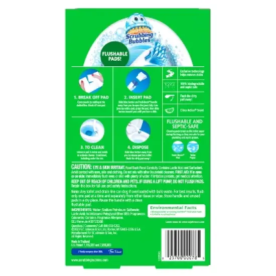 Scrubbing Bubbles Fresh Brush Flushable Refills image {3}