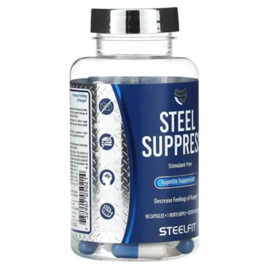 SteelFit Shredded Steel - 90 Count - Thermogenic L-Carnitine Supplement - Boost Metabolism, Increased Energy & Mental Focus - Weight Supplements for image {4}