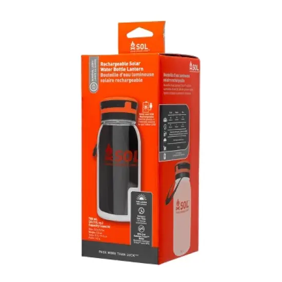 Survive Outdoors Longer Venture Solar Water Bottle Lantern image {1}