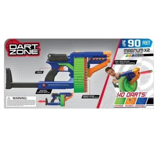 Dart Zone Magnum X2 Superdrum Dart Blaster image {5}