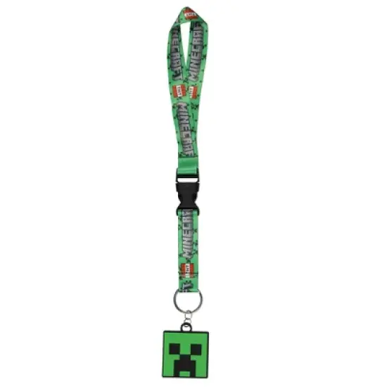 Minecraft Creeper Wrist Hand Lanyard For Keys Wallet image {3}