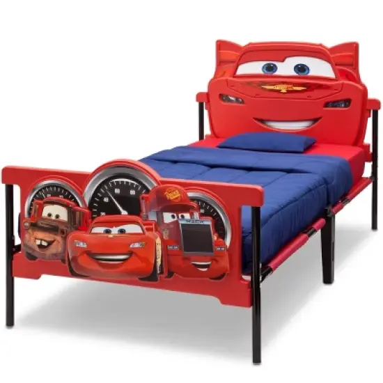 Twin Disney Pixar Cars Plastic 3D Bed - Delta Children image {4}