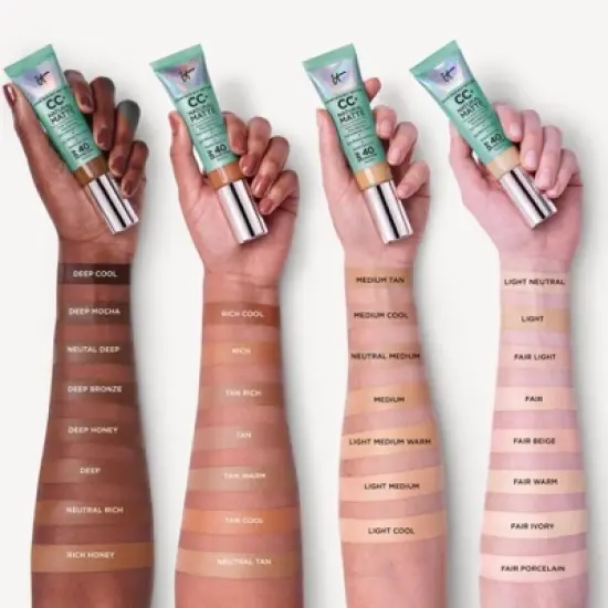 IT Cosmetics CC+ Matte Cream - 1.08oz - Ulta Beauty image {3}