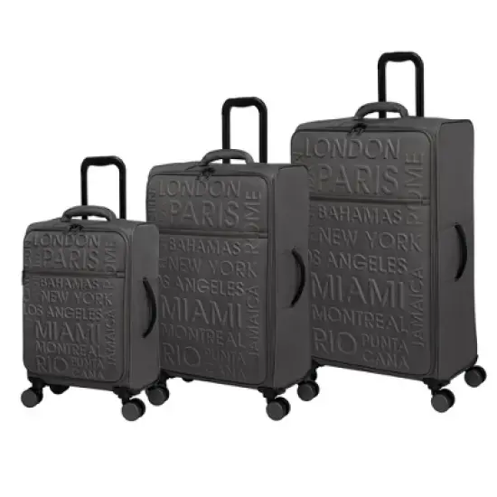 it luggage Citywide 3pc Softside Large Checked Spinner Suitcase image {6}